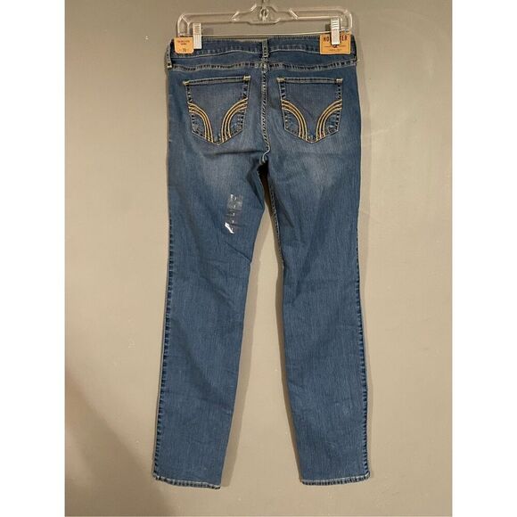 Hollister Light Wash Skinny Jeans Size 7 28 X 32 NWT - Picture 4 of 5